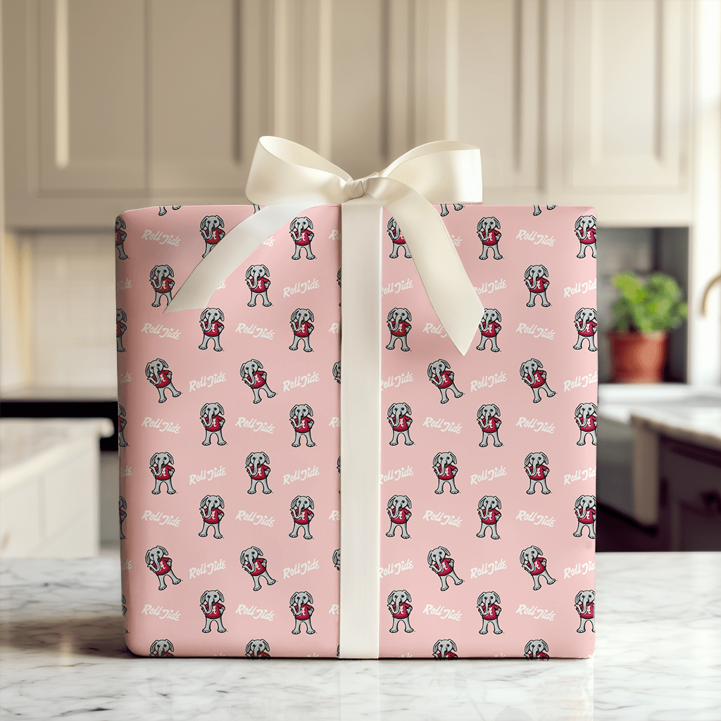 Baby Pink Alabama - Wrapping Paper - Aspen & Arlo