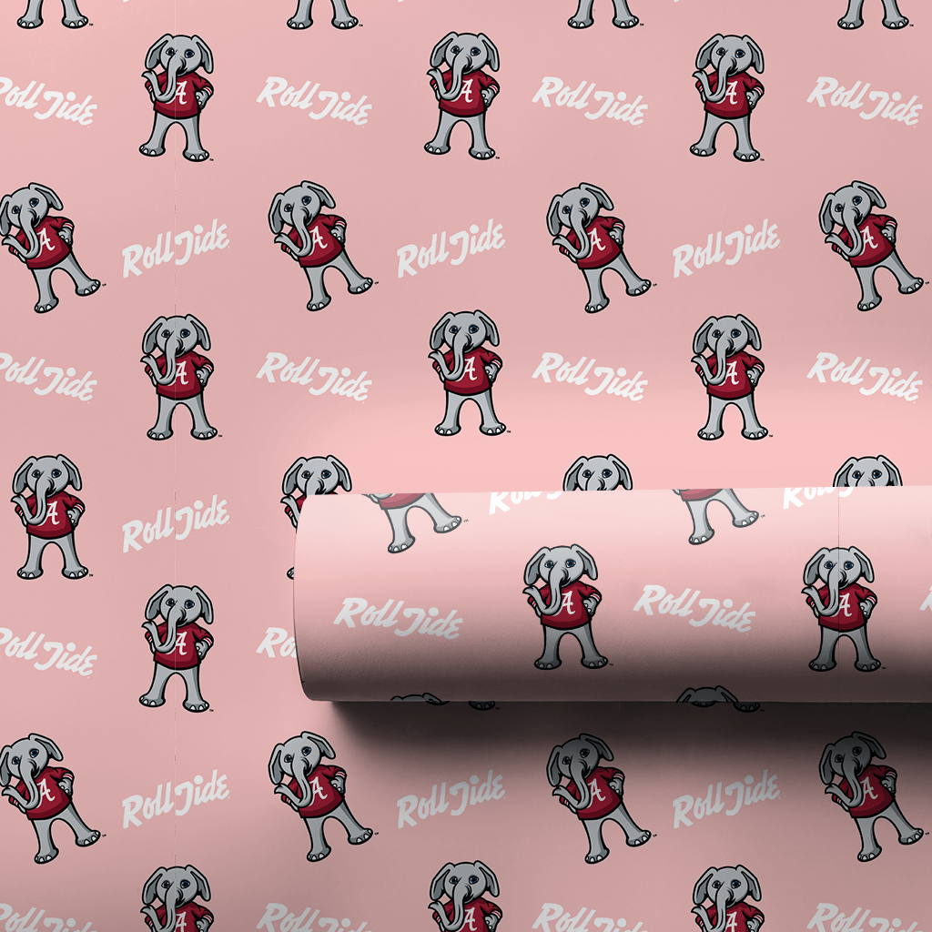 Baby Pink Alabama - Wrapping Paper - Aspen & Arlo