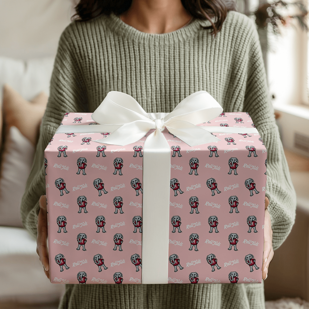 Baby Pink Alabama - Wrapping Paper - Aspen & Arlo