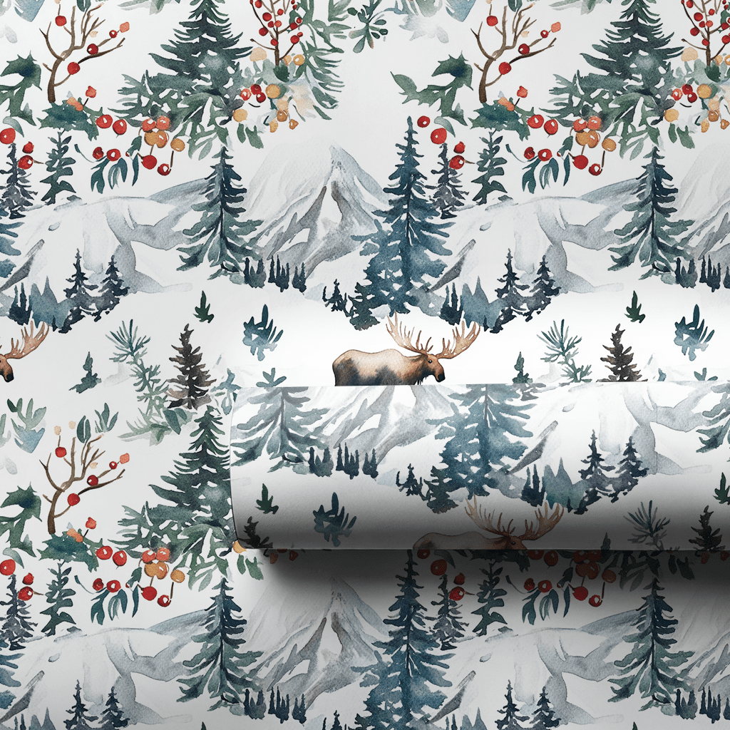 Glacial Time - Wrapping Paper - Aspen & Arlo