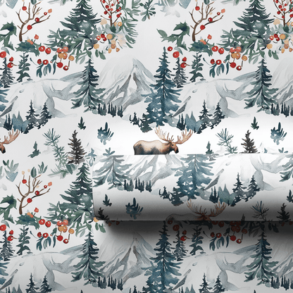 Glacial Time - Wrapping Paper - Aspen & Arlo
