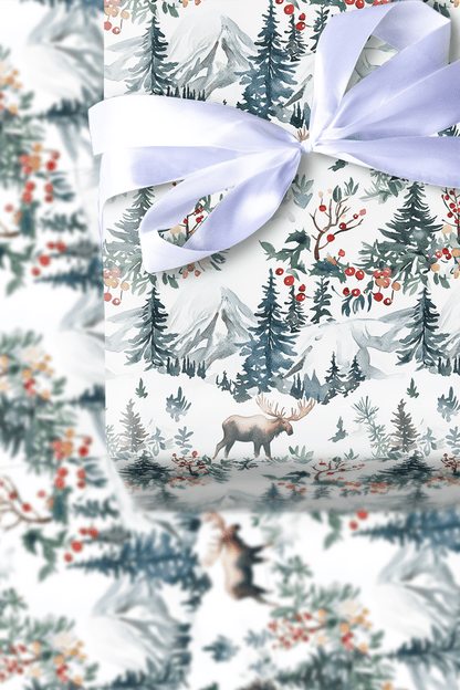 Glacial Time - Wrapping Paper - Aspen & Arlo