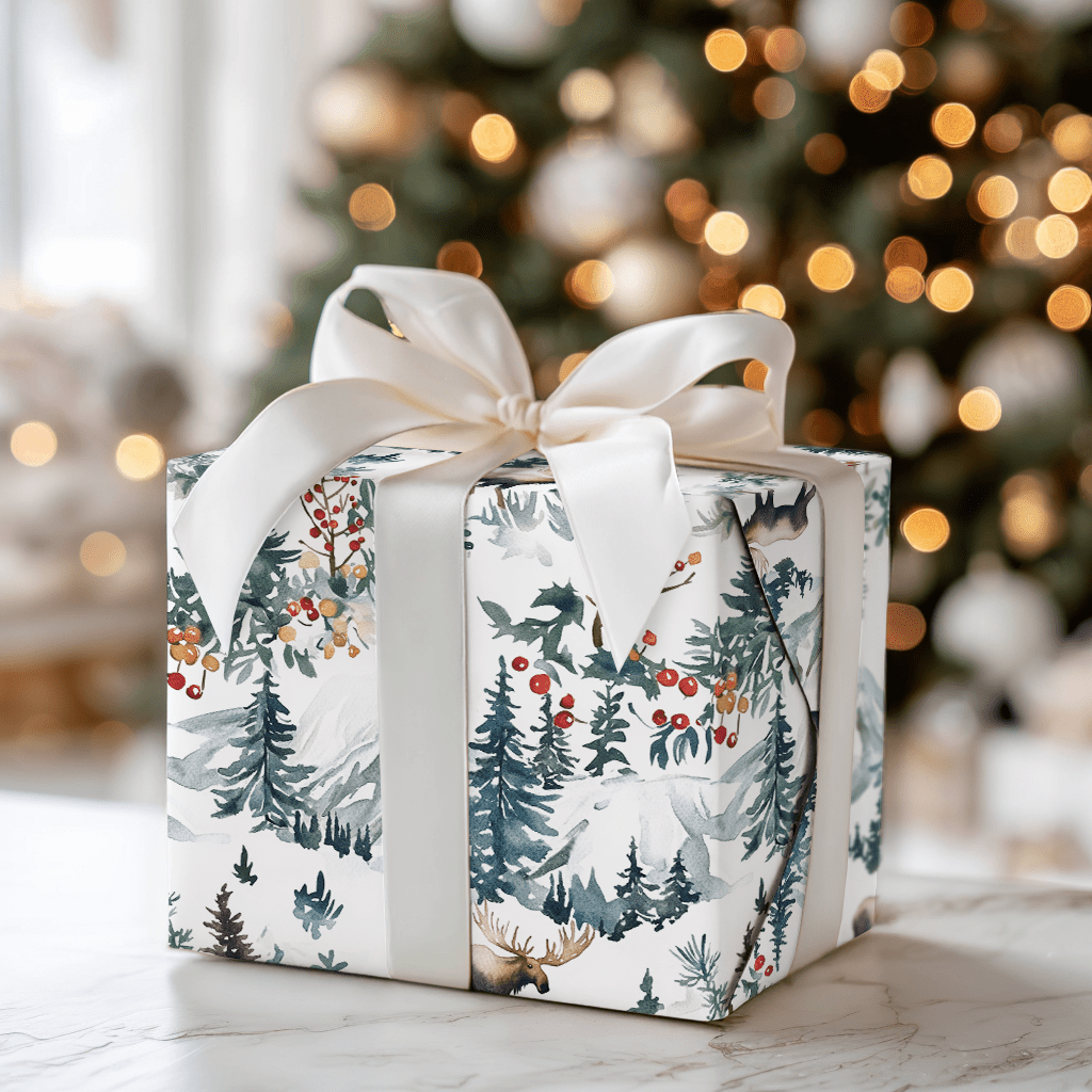 Glacial Time - Wrapping Paper - Aspen & Arlo