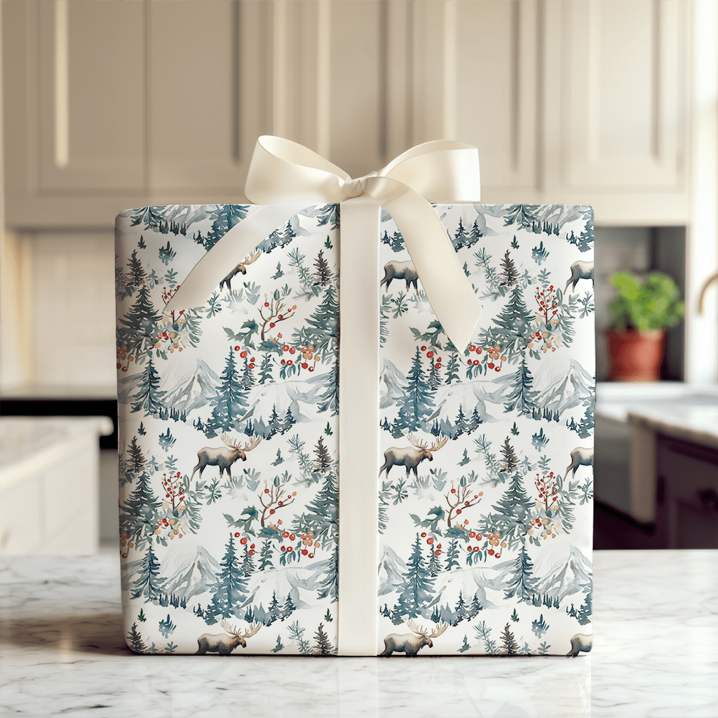 Glacial Time - Wrapping Paper - Aspen & Arlo
