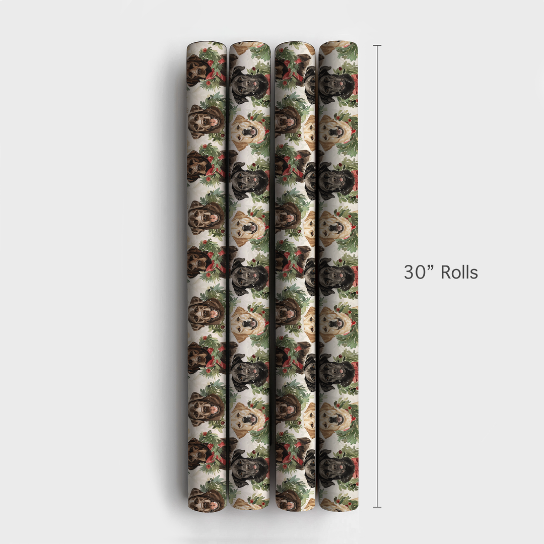 Festive Fur Babes - 4 Rolls