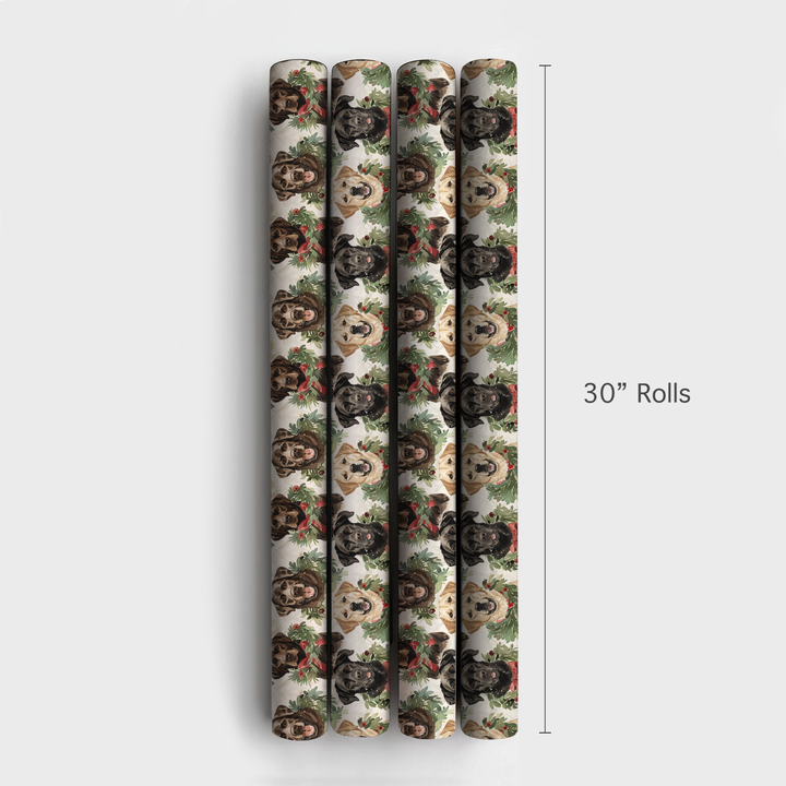 Festive Fur Babes - 4 Rolls