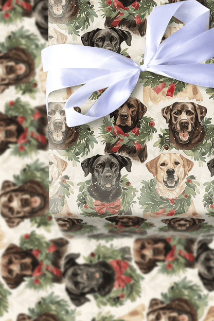 Festive Fur Babes - Wrapping Paper - Aspen & Arlo