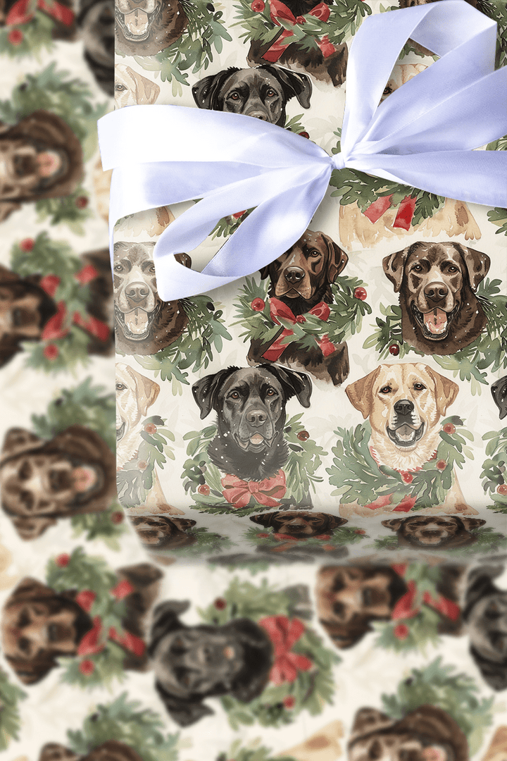 Festive Fur Babes - Wrapping Paper - Aspen & Arlo