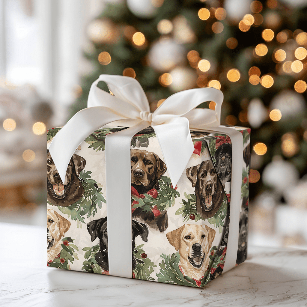 Festive Fur Babes - Wrapping Paper - Aspen & Arlo