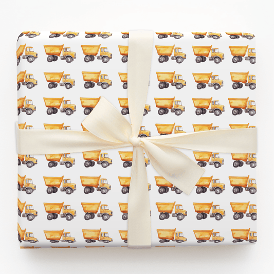 Boys at Work - Wrapping Paper - Aspen & Arlo