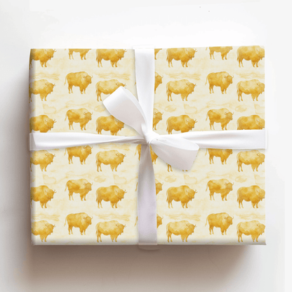 Go West Gold - Wrapping Paper - Aspen & Arlo