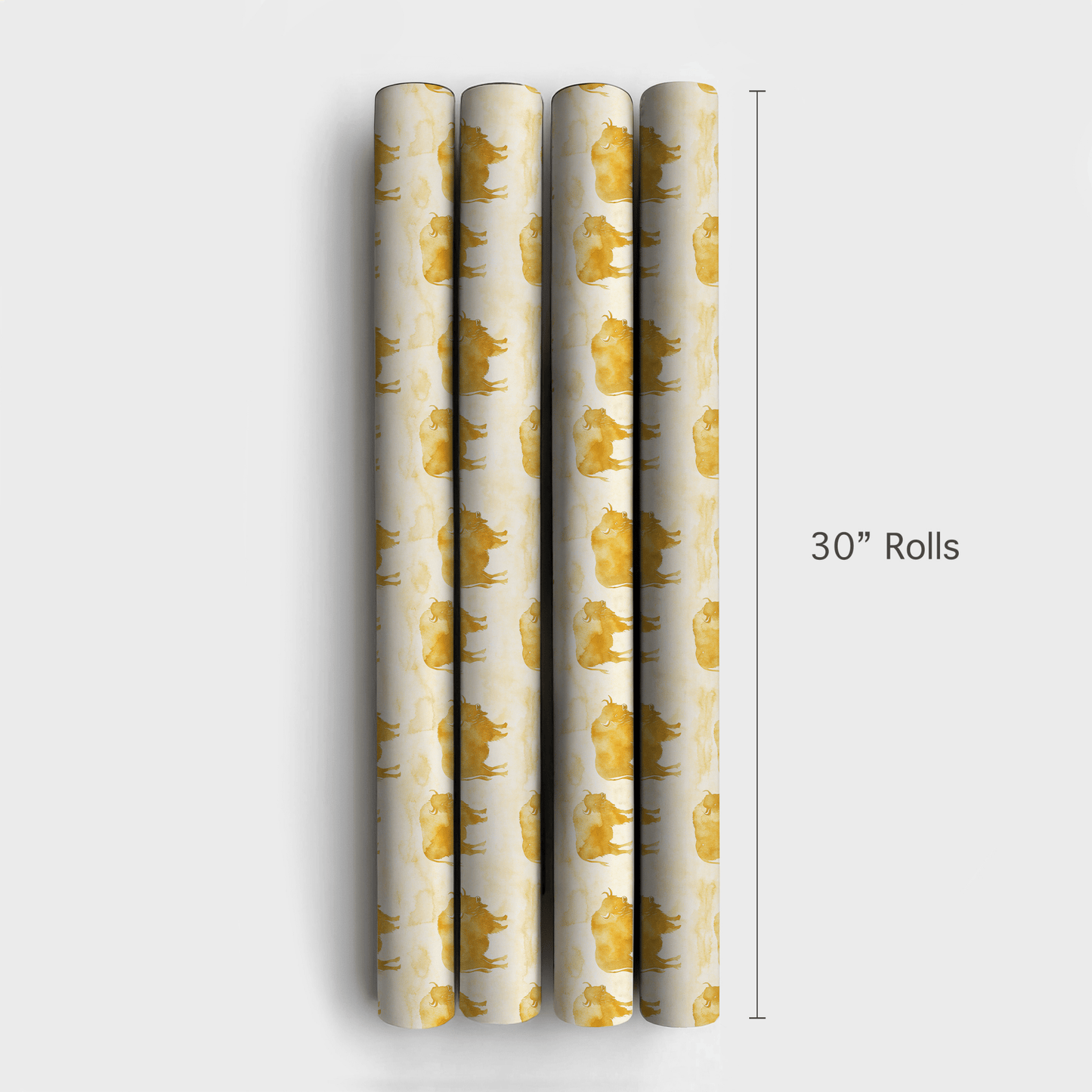 Go West Gold - Wrapping Paper - Aspen & Arlo