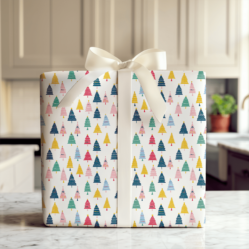 Wrapping the Christmas Tree - Wrapping Paper - Aspen & Arlo