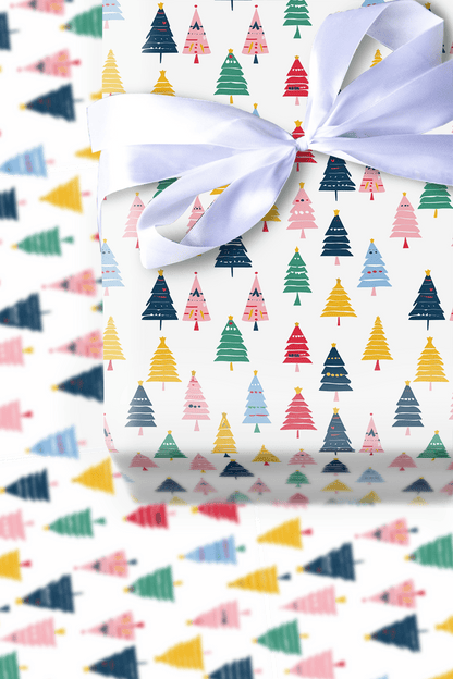 Wrapping the Christmas Tree - Wrapping Paper - Aspen & Arlo