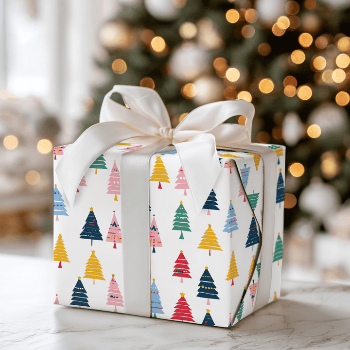 Wrapping the Christmas Tree - Wrapping Paper - Aspen & Arlo