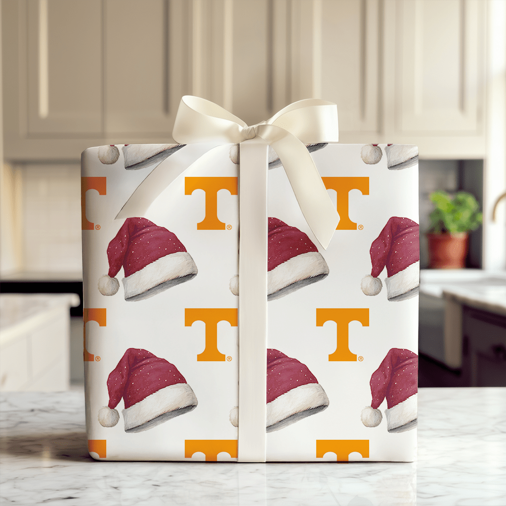 Santa on Rocky Top - Wrapping Paper - Aspen & Arlo