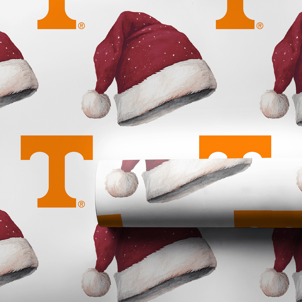 Santa on Rocky Top - Wrapping Paper - Aspen & Arlo
