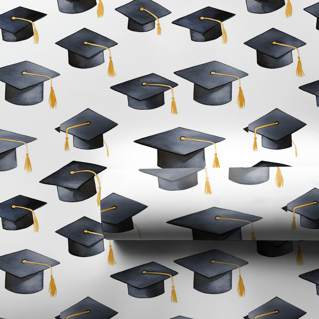 Mastered the Cap - Wrapping Paper - Aspen & Arlo