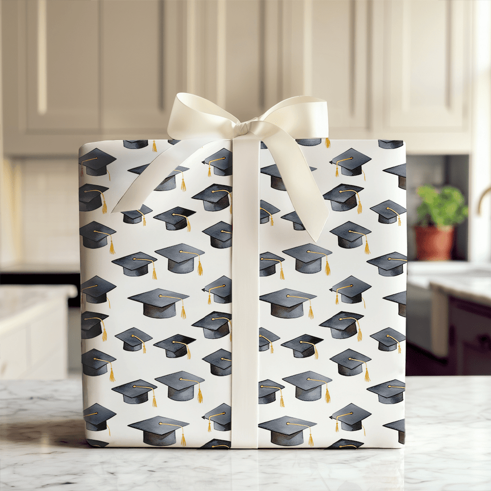 Mastered the Cap - Wrapping Paper - Aspen & Arlo