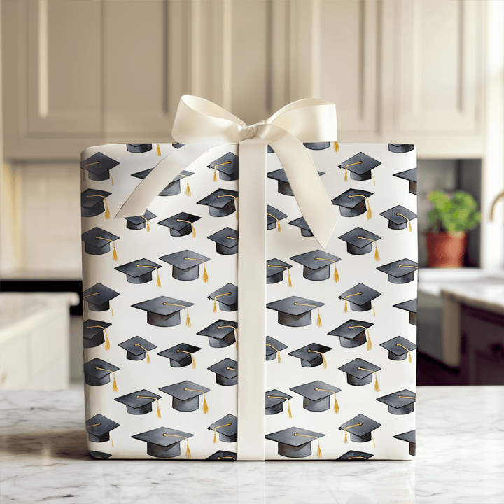 Mastered the Cap - Wrapping Paper - Aspen & Arlo