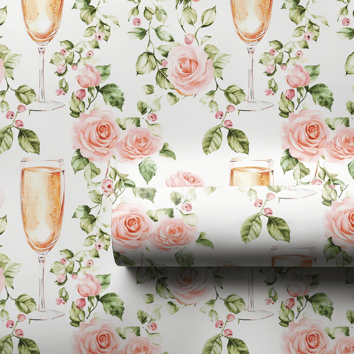 Bubbly Love for Mom - Wrapping Paper - Aspen & Arlo