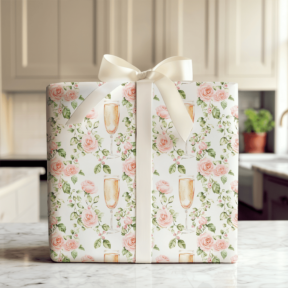 Bubbly Love for Mom - Wrapping Paper - Aspen & Arlo