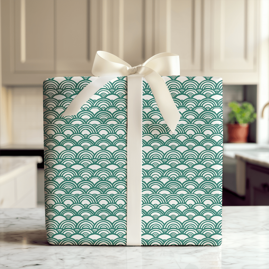 Sea Wave - Wrapping Paper - Aspen & Arlo