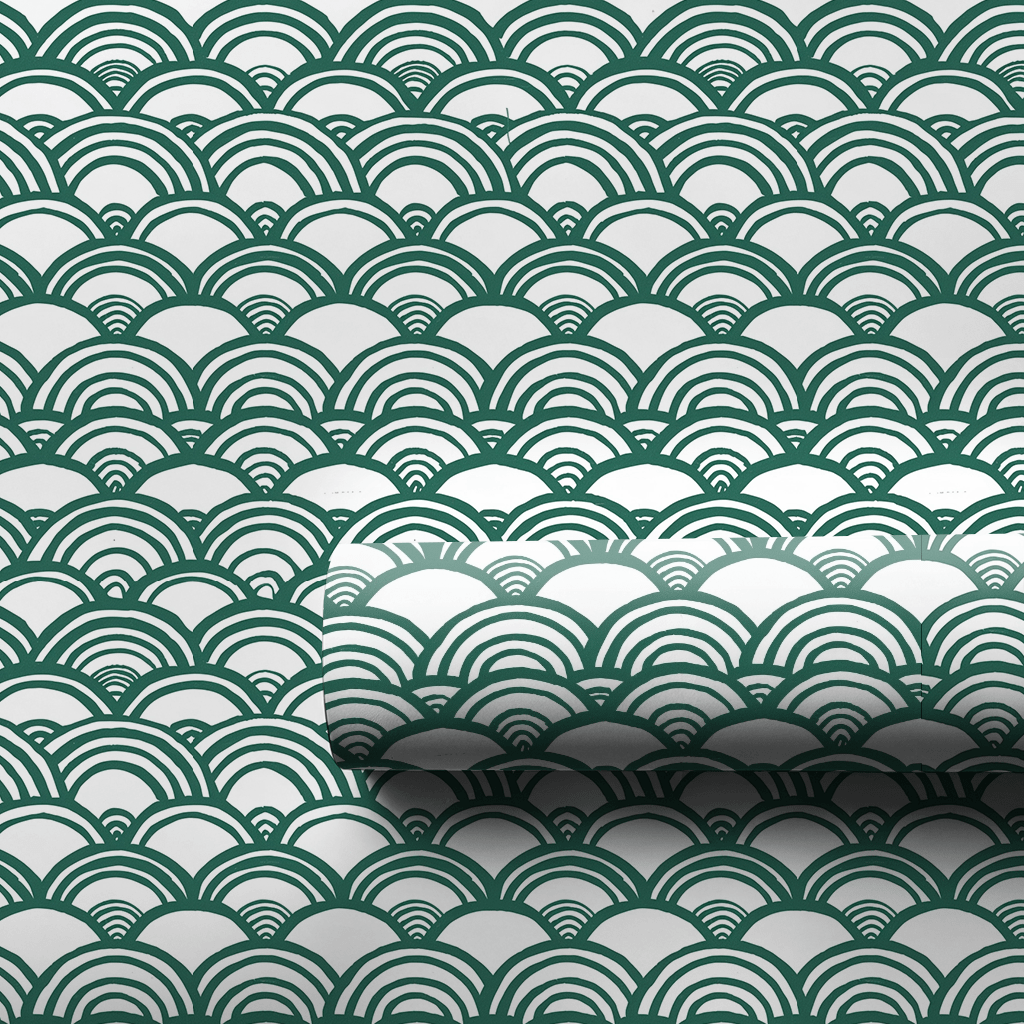 Sea Wave - Wrapping Paper - Aspen & Arlo