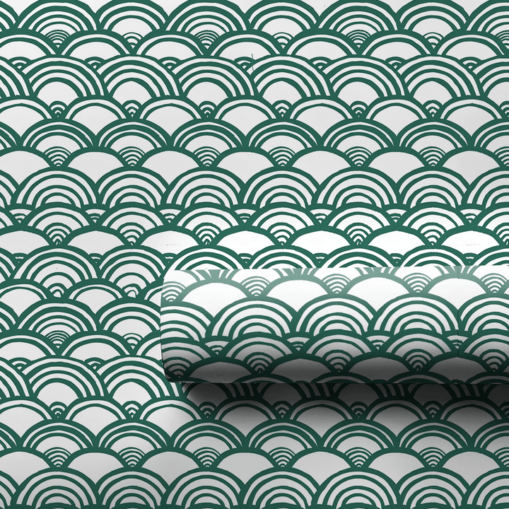 Sea Wave - Wrapping Paper - Aspen & Arlo