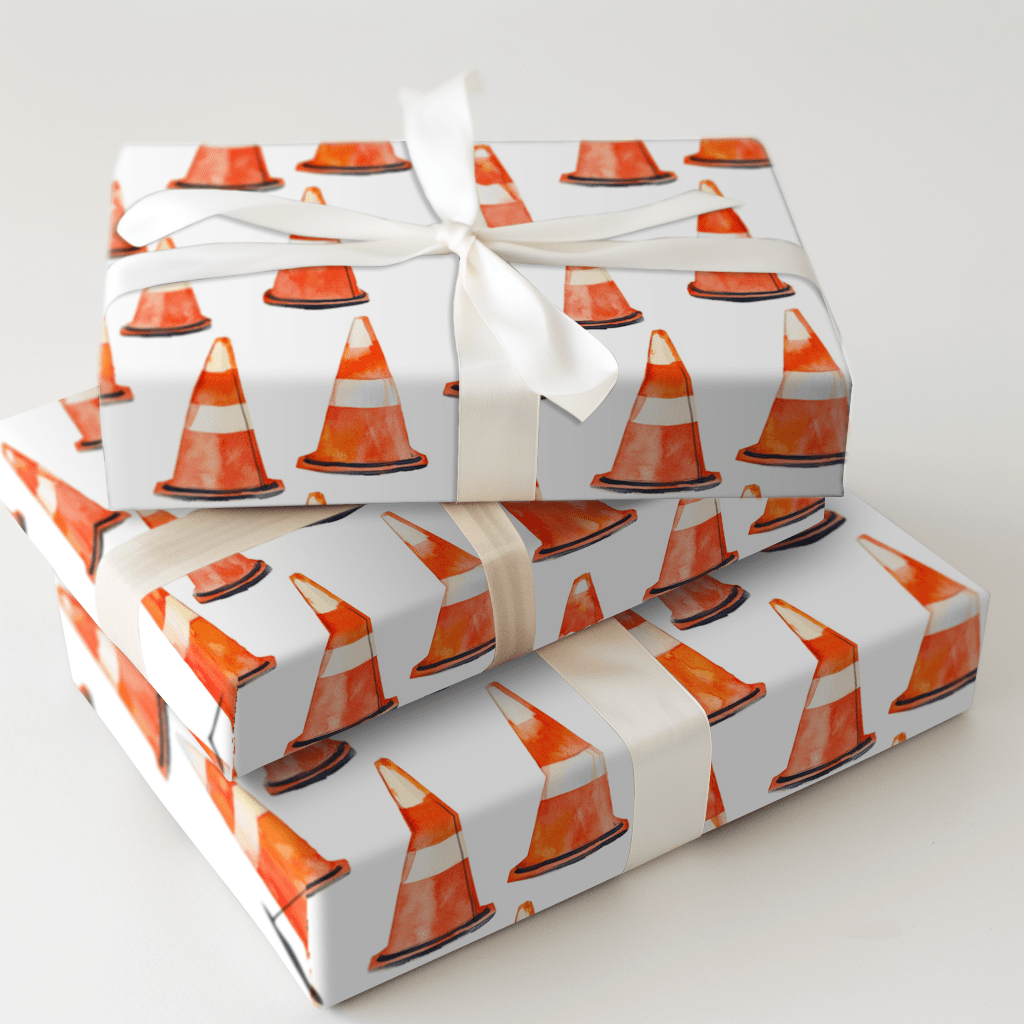 Stay in Your Lane - Wrapping Paper - Aspen & Arlo