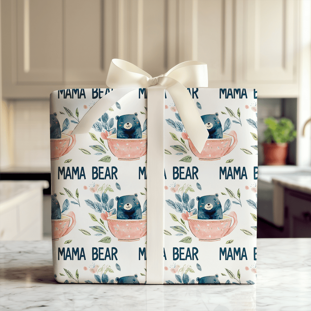 Mama Bear Mug - Wrapping Paper - Aspen & Arlo