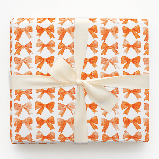 Mango Bow - kay of Colors - Wrapping Paper - Aspen & Arlo