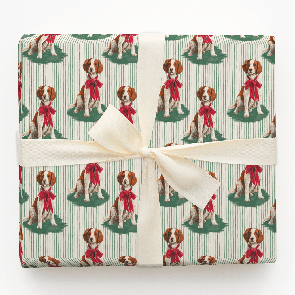 Brittany Holiday Stripes - Wrapping Paper - Aspen & Arlo