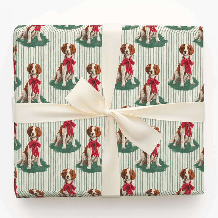 Brittany Holiday Stripes - Wrapping Paper - Aspen & Arlo