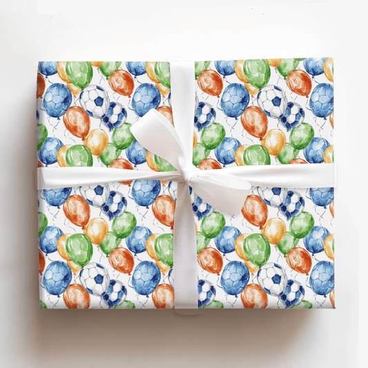 Bouncing Birthday - Wrapping Paper - Aspen & Arlo