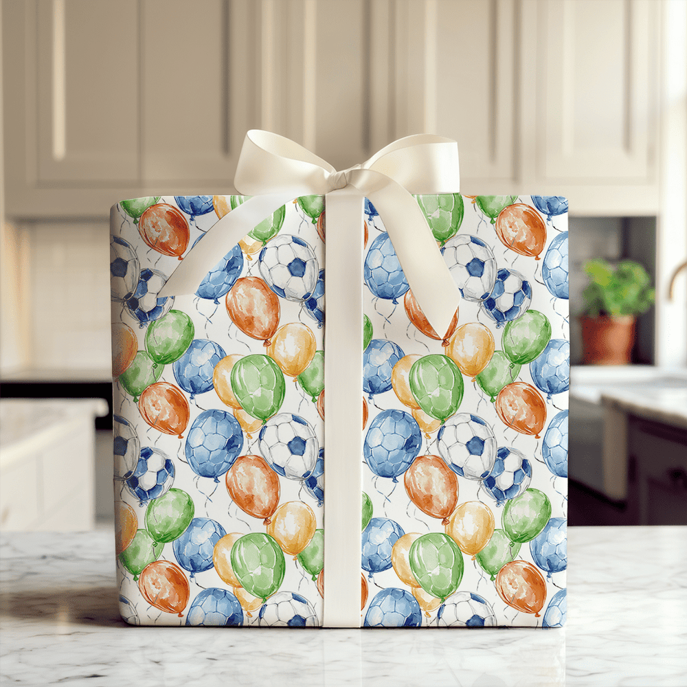 Bouncing Birthday - Wrapping Paper - Aspen & Arlo