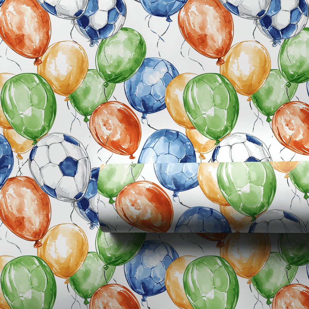 Bouncing Birthday - Wrapping Paper - Aspen & Arlo