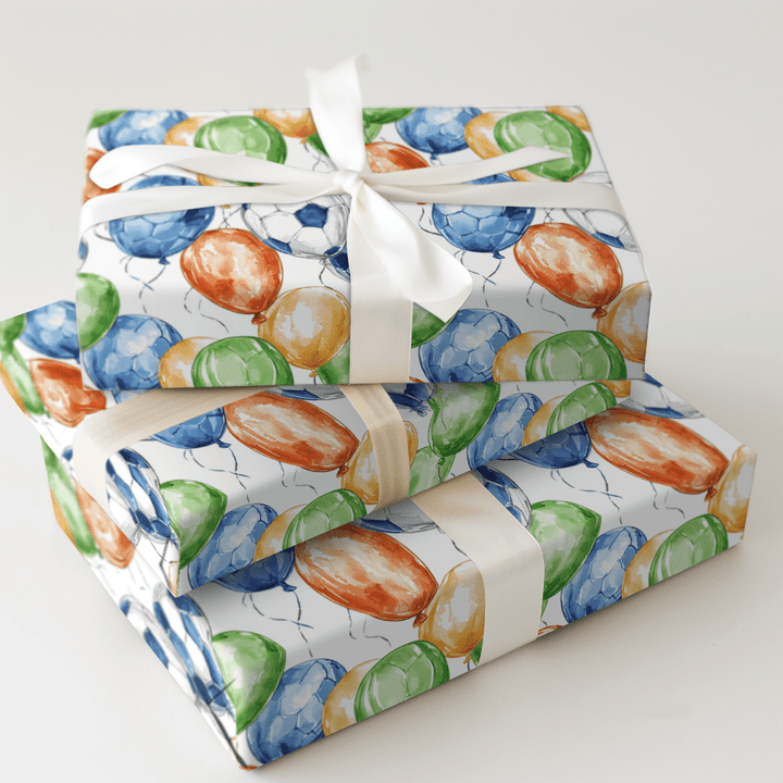 Bouncing Birthday - Wrapping Paper - Aspen & Arlo