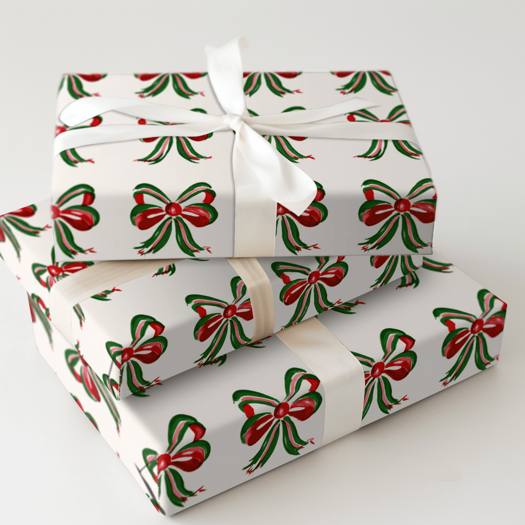 Big Bow Energy - Wrapping Paper - Aspen & Arlo