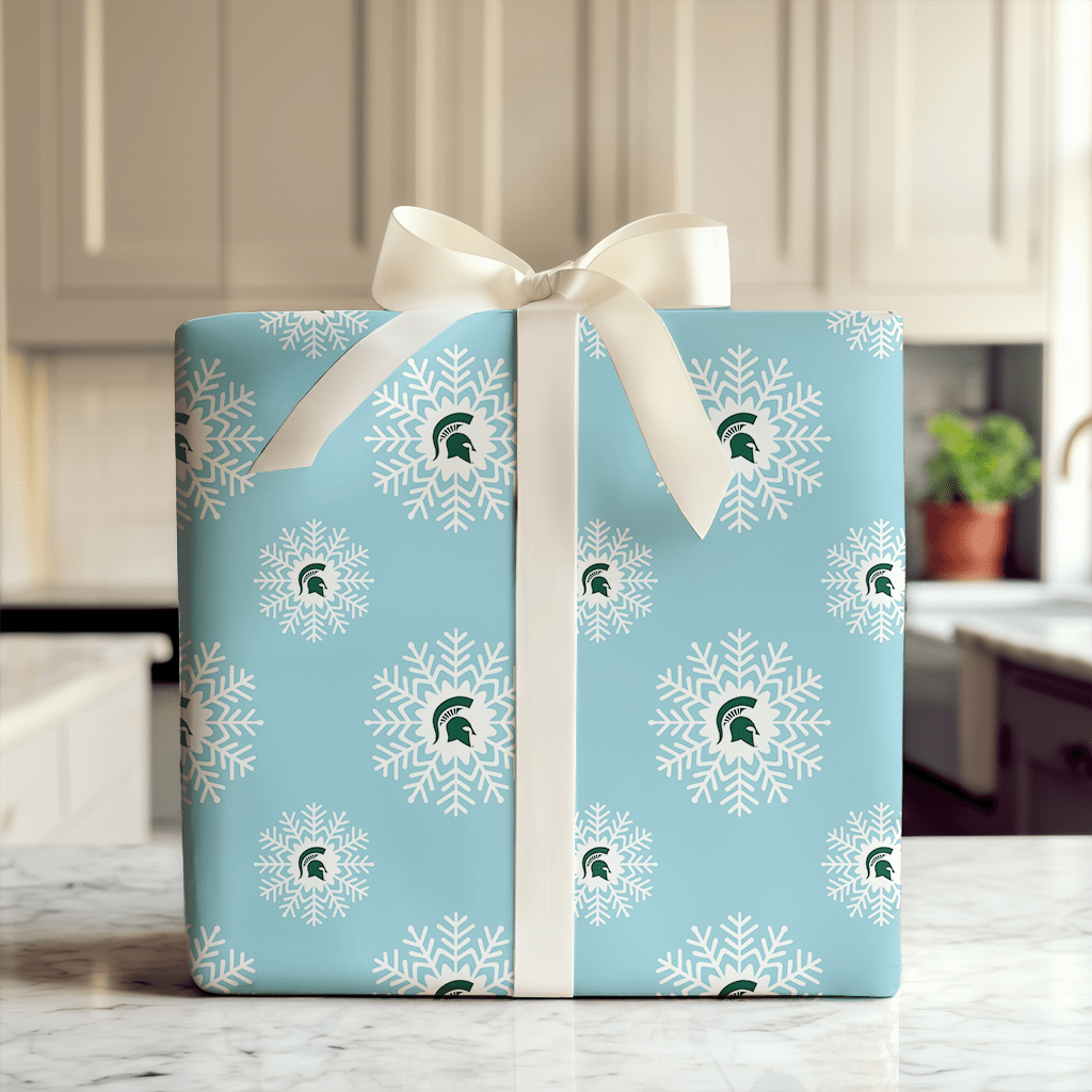 Spartan Snowflake - Wrapping Paper - Aspen & Arlo