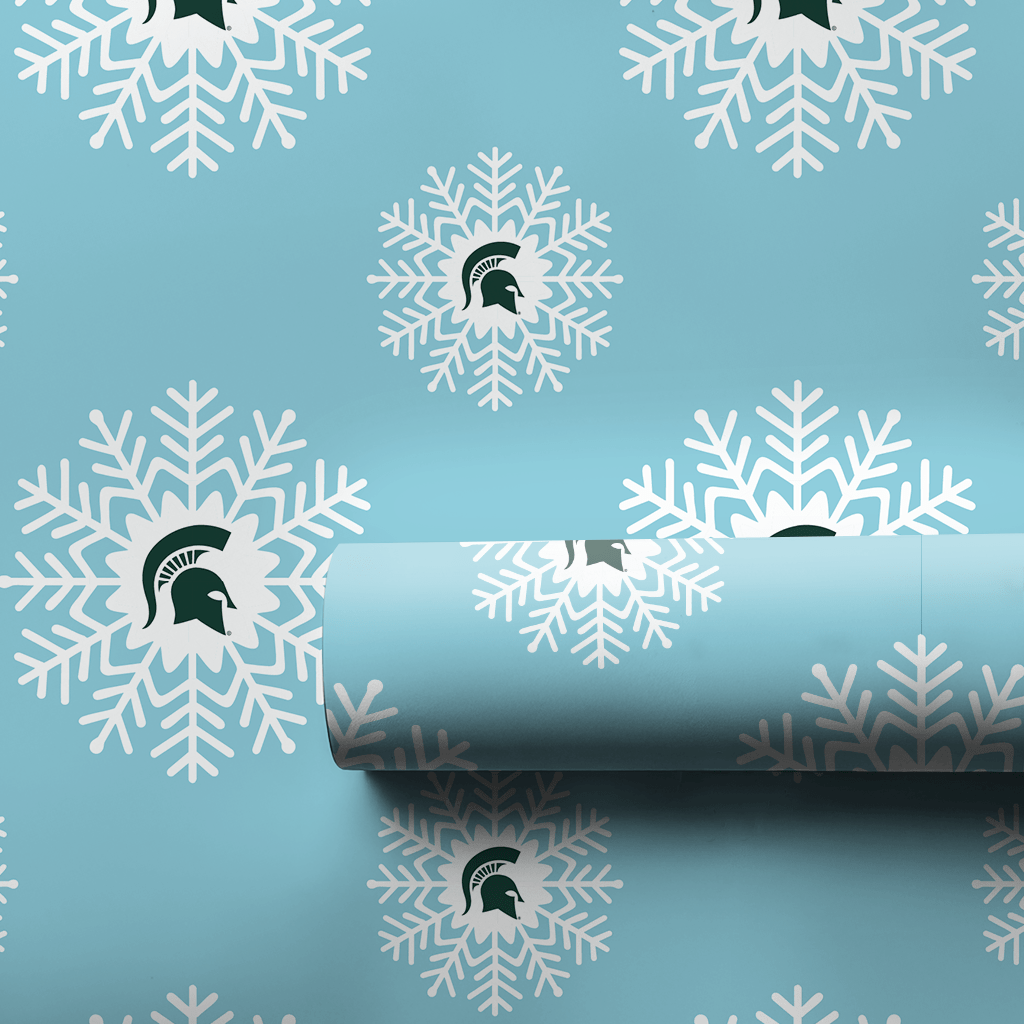 Spartan Snowflake - Wrapping Paper - Aspen & Arlo