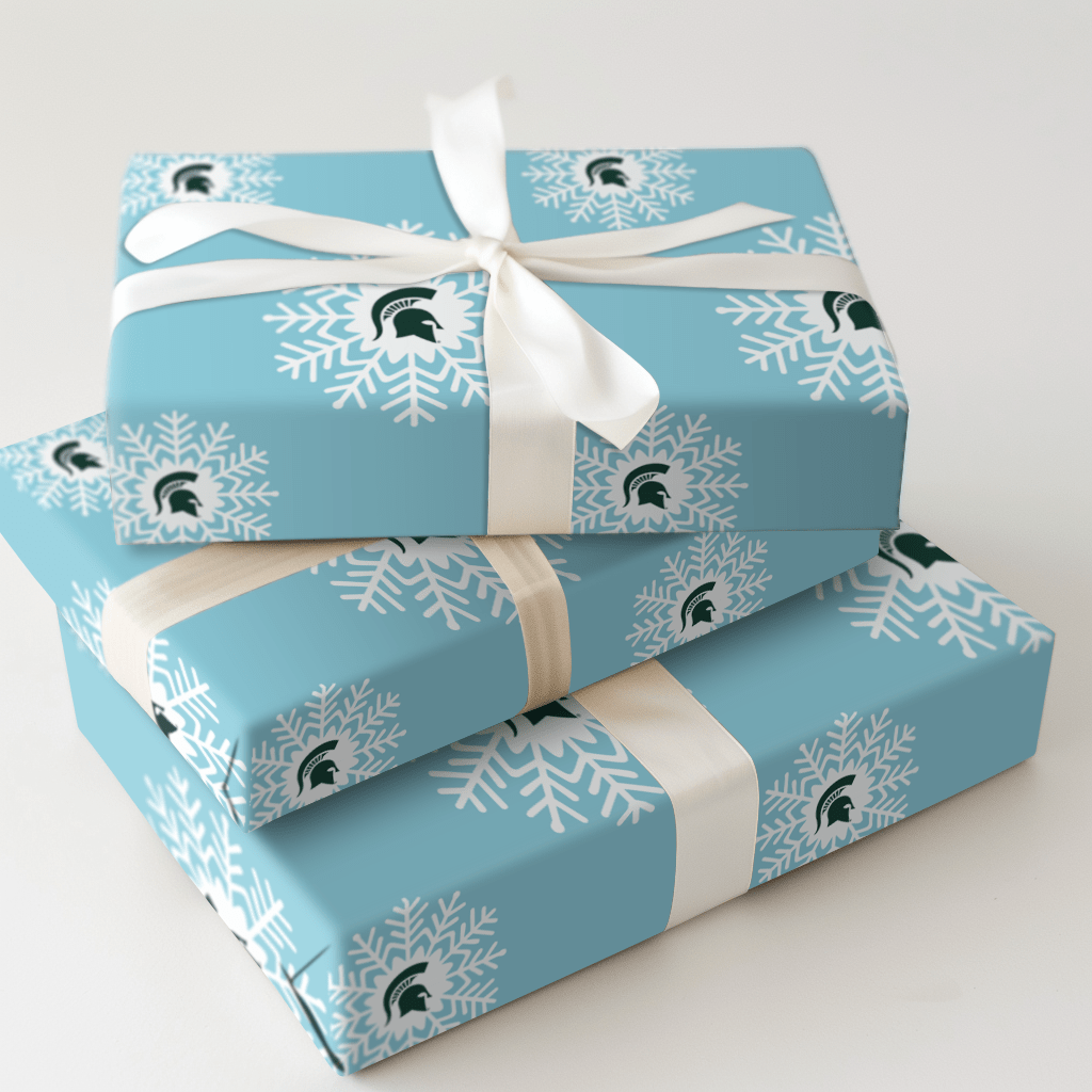 Spartan Snowflake - Wrapping Paper - Aspen & Arlo