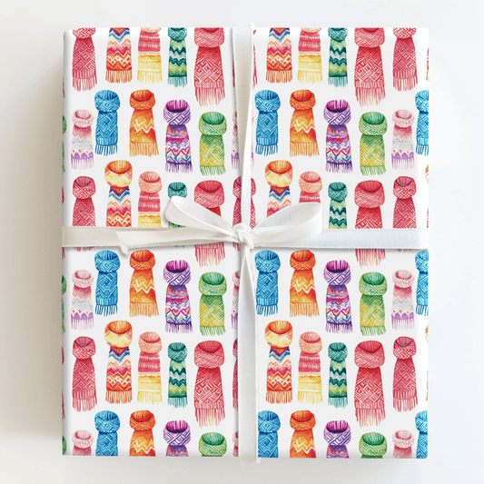 Don't Forget Your Scarf - Wrapping Paper - Aspen & Arlo
