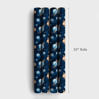 Galactic Spin - Wrapping Paper - Aspen & Arlo