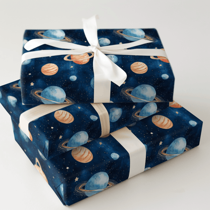 Galactic Spin - Wrapping Paper - Aspen & Arlo