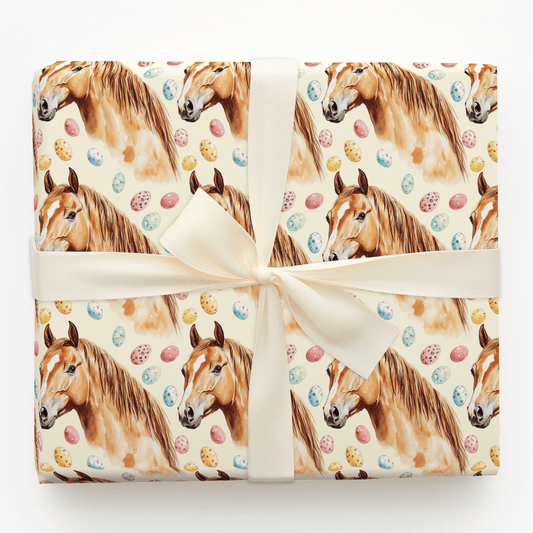 Easter Eggs with the American Quarter - Wrapping Paper - Aspen & Arlo