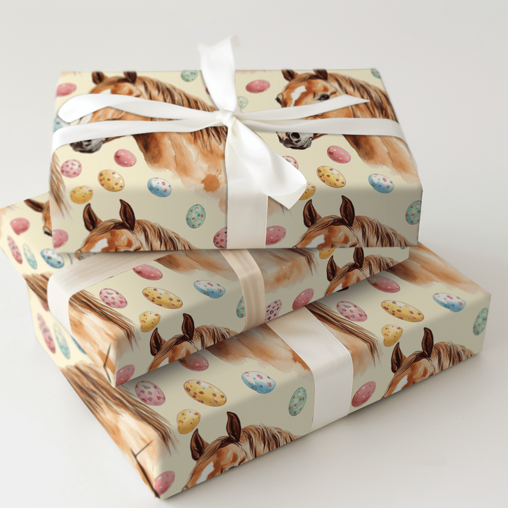 Easter Eggs with the American Quarter - Wrapping Paper - Aspen & Arlo