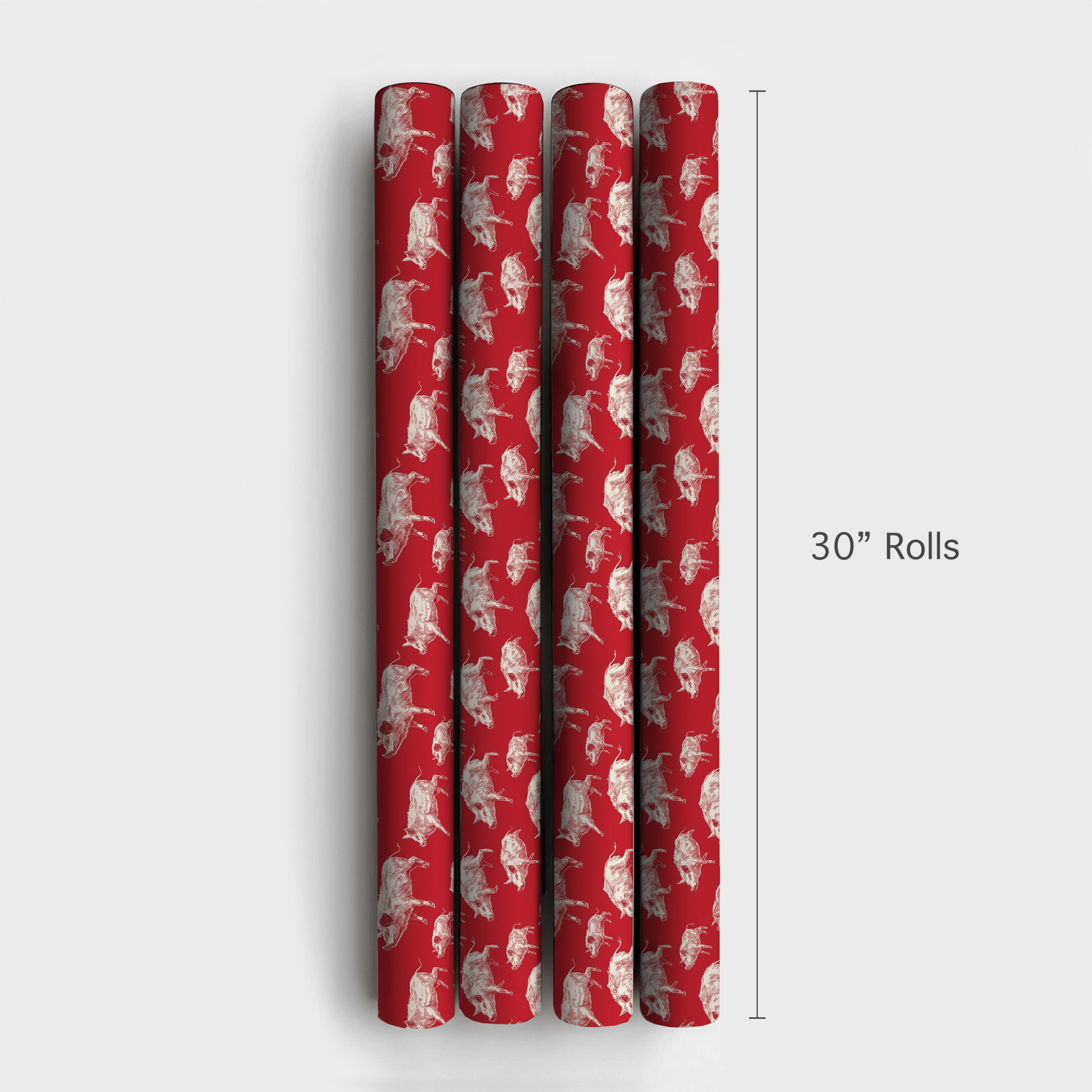 Red Victory Vibes - Wrapping Paper - Aspen & Arlo