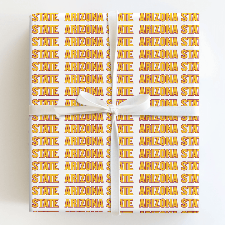 ASU wordplay - Wrapping Paper - Aspen & Arlo