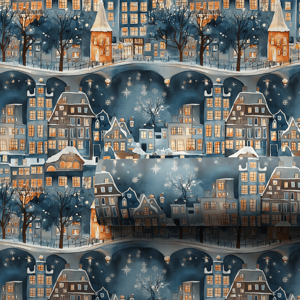 Canal Blue - Wrapping Paper - Aspen & Arlo
